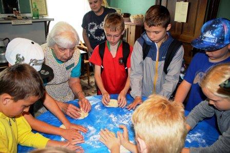 Education Day - Kneading Dough